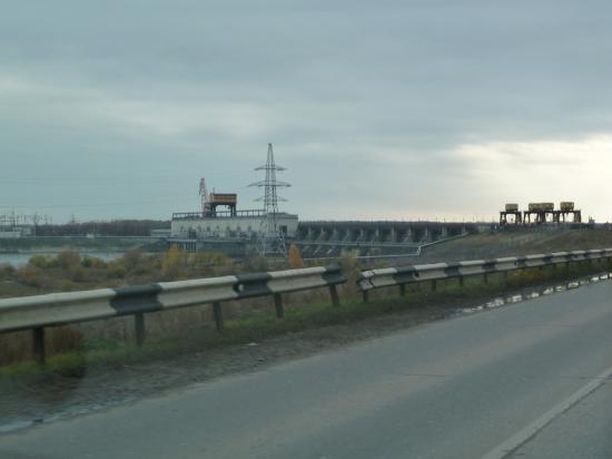 сама Горьковская ГЭС