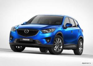 В Сети опубликованы фото нового кроссовера Mazda  CX-5